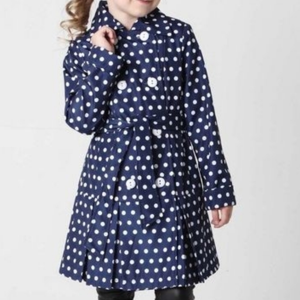 Oshkosh B'gosh Size 5 Polka Dot Hooded Jacket